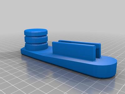 Shockwave Blade buttplate for Brandon