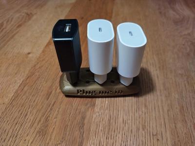 Ständer für Netzstecker (Power supply holder)