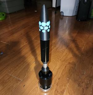 Neptune Explorer model rocket