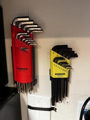 Bondhus Hex Key Holder Wall Mount