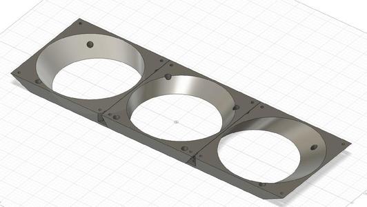 Fan adapter from 120mm to 140mm for the Thermaltake Level 20 HT PC case