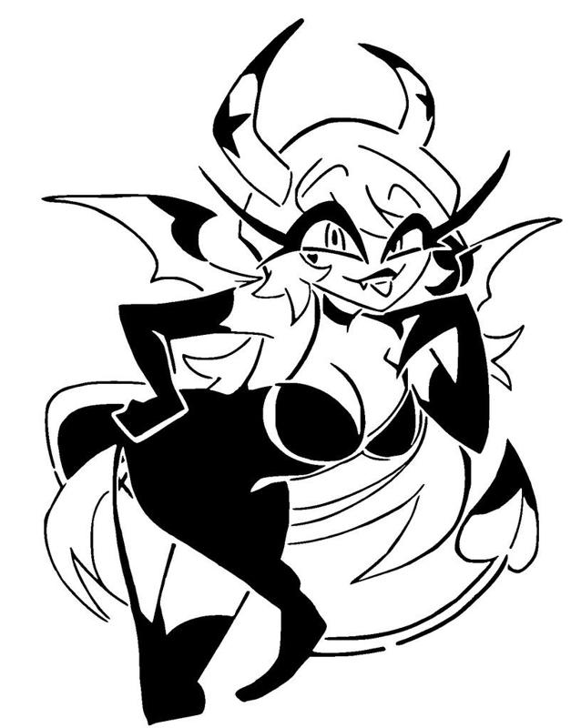 Verosika Mayday stencil 10