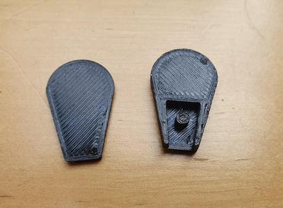 Athoner, shorter zipper pull