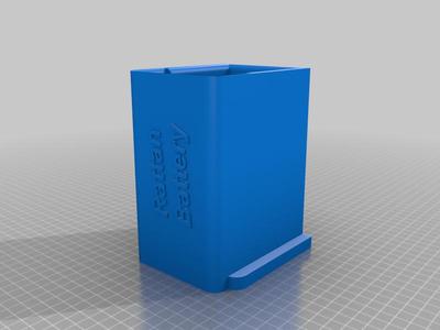 Rattan Battery Holder