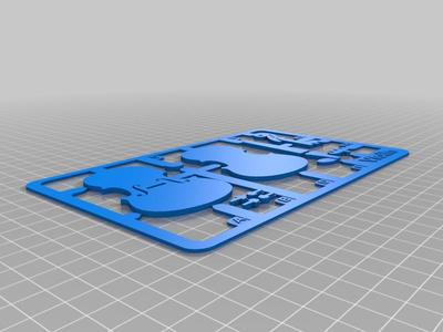 Violin Kit Card With Chinrest Remixed From "Violin Kit Card" by Bragion