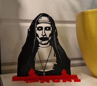 The Nun2 (2D to 3D art) by Ed-sept7