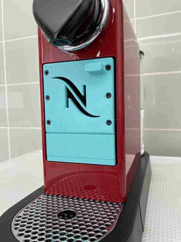 Krups DeLonghi CitiZ Nespresso Container with style and for bigger cups