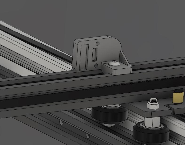 Ender 5 PLUS, X & Y endstops, cable holder for MicroSwissNG