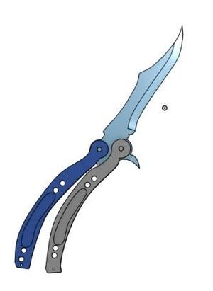 CFGO butterfly knife
