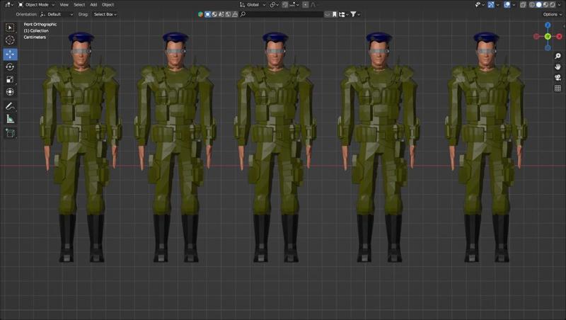 Battlepack - Armée de l'Air - Commandos Parachutistes de l'Air de Classe Gilou Avancé spécial Wargaming