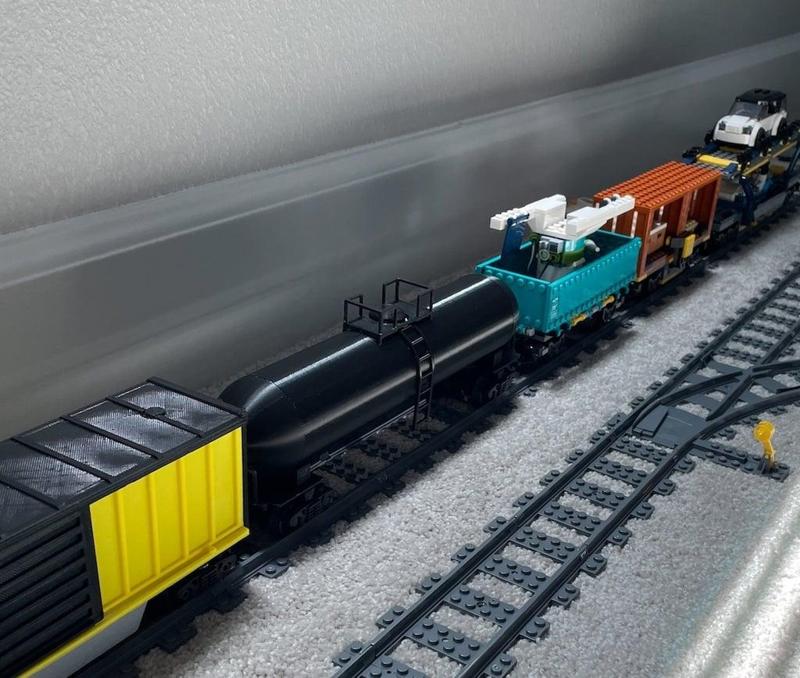 Lego Train-Compatible Tanker Car