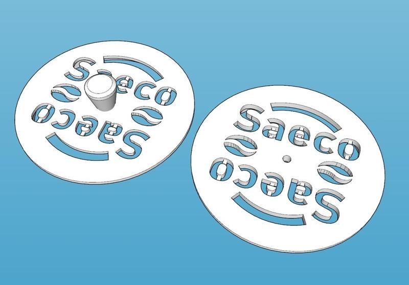 Saeco Incanto Ground Coffe quick lid V3