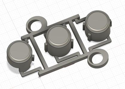 KitchenAid Microwave Button 8206485