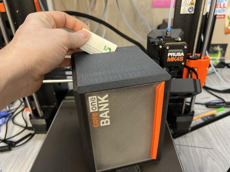 Prusa Core One Bank (Spardose)