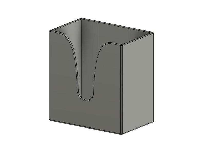Tissue Box Holder (Skadis)
