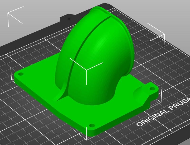 Tenere 700 T7 airfilter snorkel