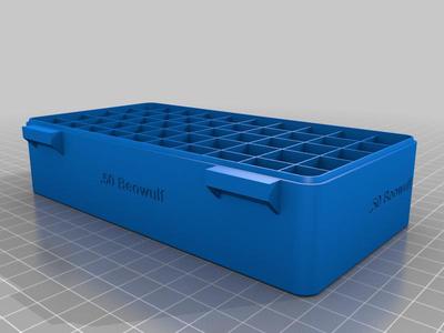 .50 Beowulf, Double Snap Latch, PIP Hinge Modular Ammo Box
