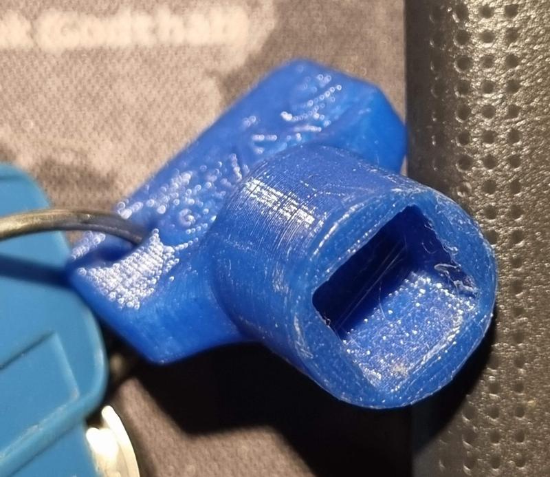 Square Gas Meter Key (8mm)