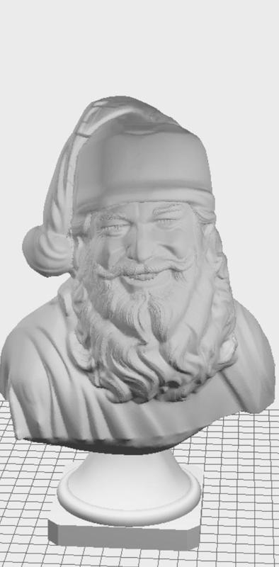 santa claus statue