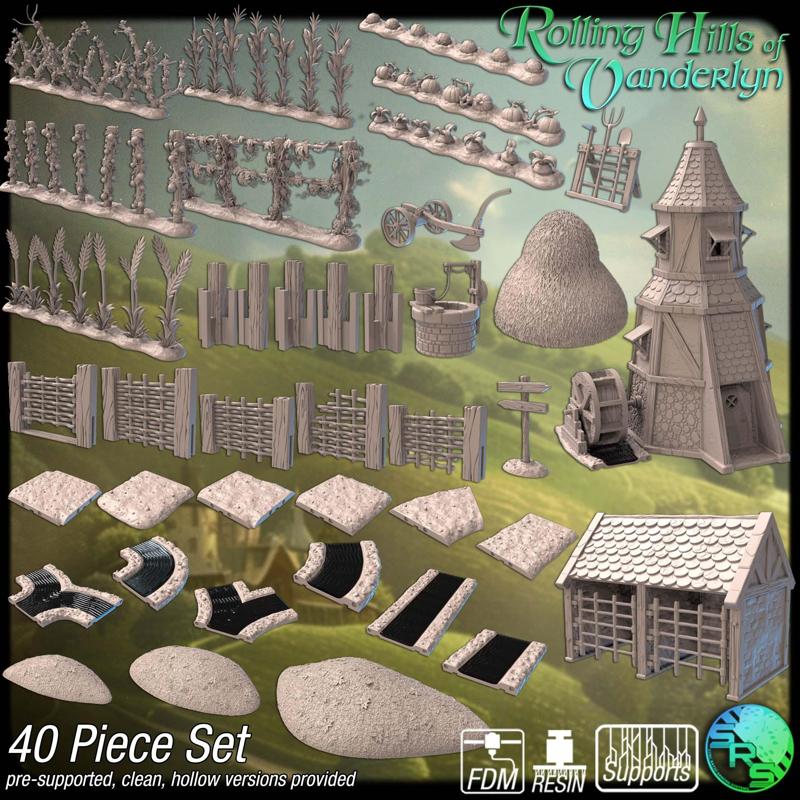 Countryside Terrain Set
