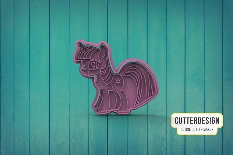 Twilight Sparkle My Little Pony Cookie Cutter