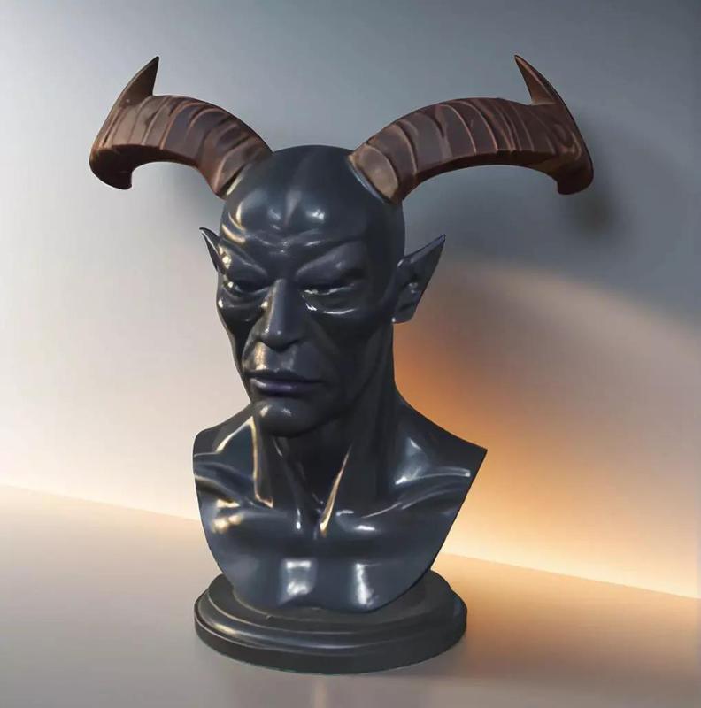 Blackheart Hero Bust 3D Model - STL Printable Marvel Character