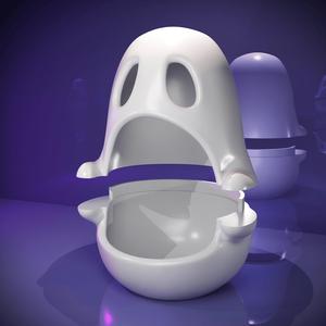 GHOST CANDY BOWL : HALLOWEEN - GHOST