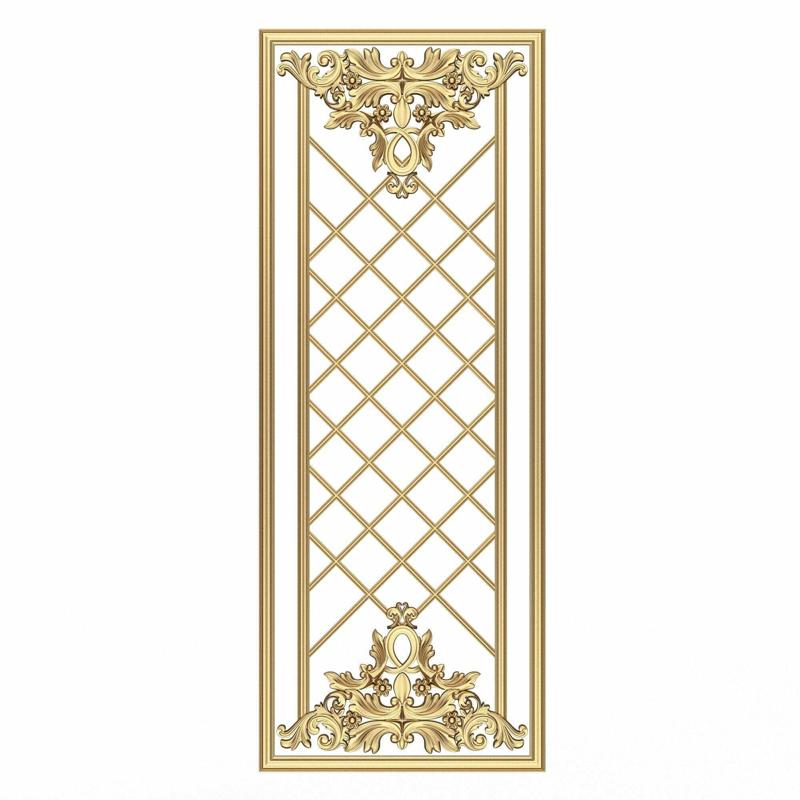 Boiserie Carved Decoration Panel 018