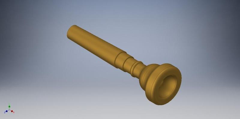 Trumpet Mouthpiece- Bach 3C