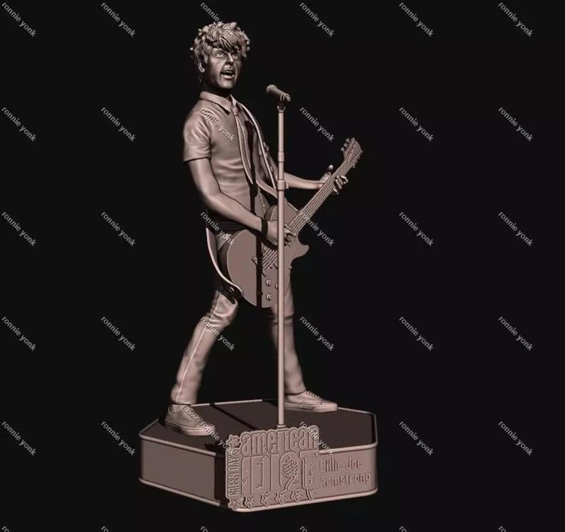 Billie Joe Armstrong 3D Printable Figure