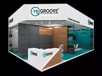 9mtr x 7mtr two side open exhibition stand