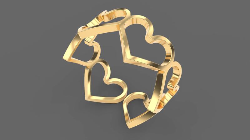 Hearts Ring