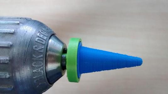 Spike holder for drill