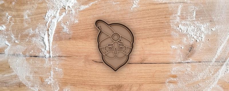 Balthasar cookie cutter from Christmas 3 wise men