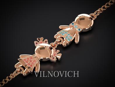 PENDANTS GIRL AND BOY