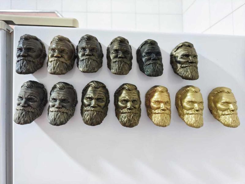 Fridge Magnet D.D. Palmer - Chiropractic