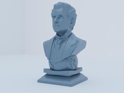 Albert Einstein Bust with Gravity Stand and  Globe Display