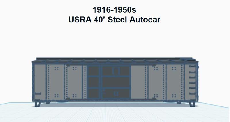 USRA 40' Autocar (HO SCALE)