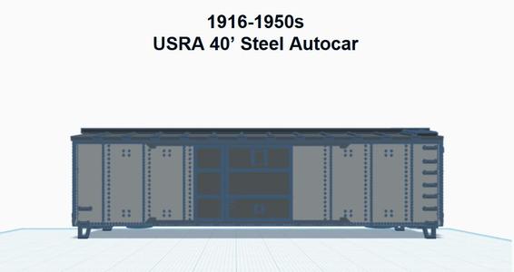 USRA 40' Autocar (HO SCALE)