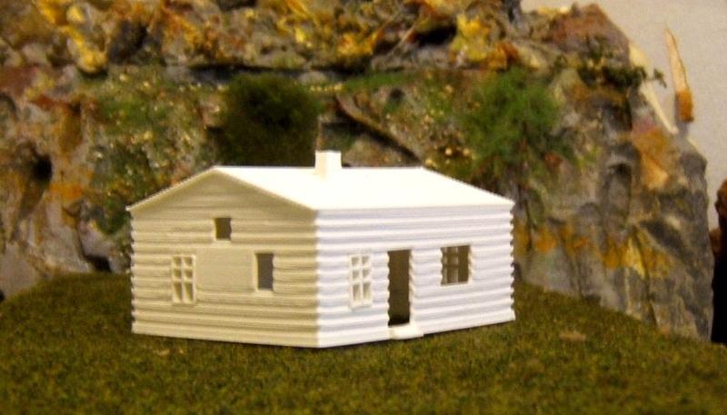 Postwar prefab. house, Version 2