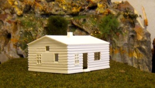 Postwar prefab. house, Version 2