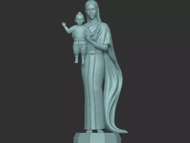 Mery with Baby Jesus