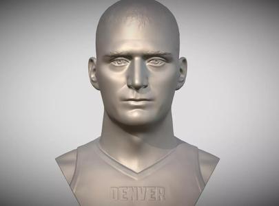 Nikola Jokic bust