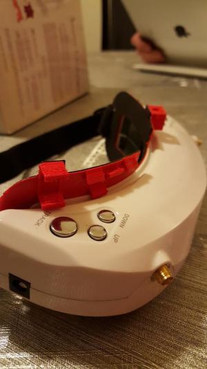 Skyzone V3 or Fatshark Face plate With Fan 25mm