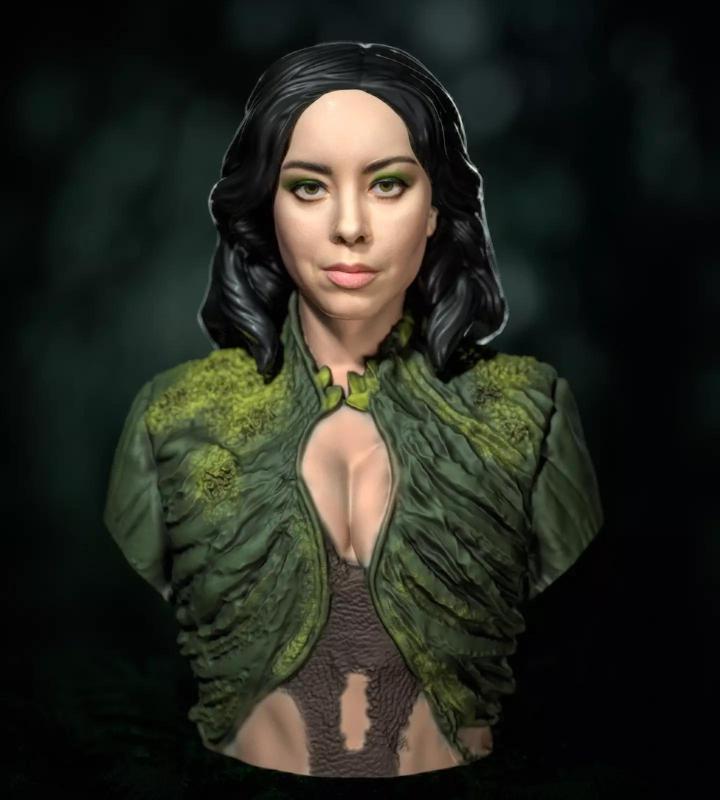 Marvel Rio Vidal Green Witch version Lady Death Aubrey Plaza