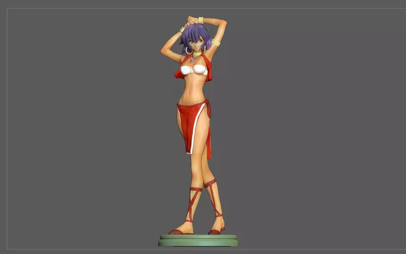 NADIA STATUE ANIMATION ANIME CHARACTER