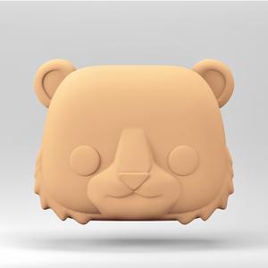 Stylized Chibi / POP Head STL | 3D Print File | NS_1-1