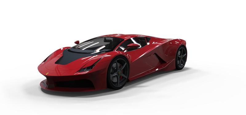 FERRARI F90 1:20 SCALE