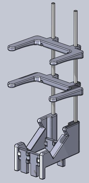 Folding Charger Car Stand (Short Charger Edition)