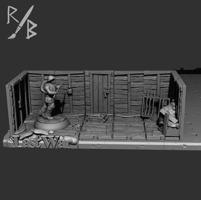 Endless trench. Last War.